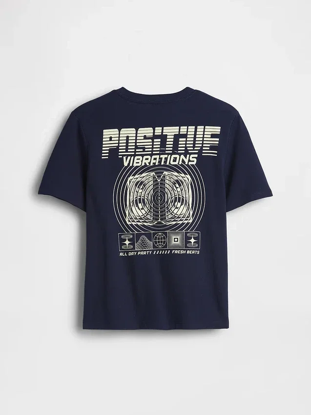 Grafisk T-shirt för barn
