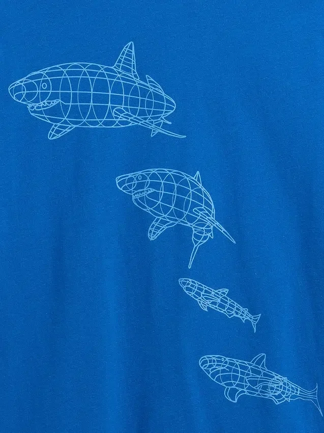 Grafisk T-shirt för barn