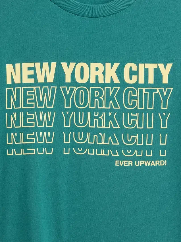 Grafisk T-shirt för barn