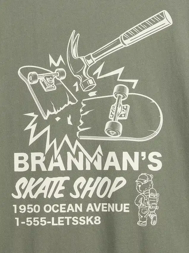 Grafisk T-shirt för barn