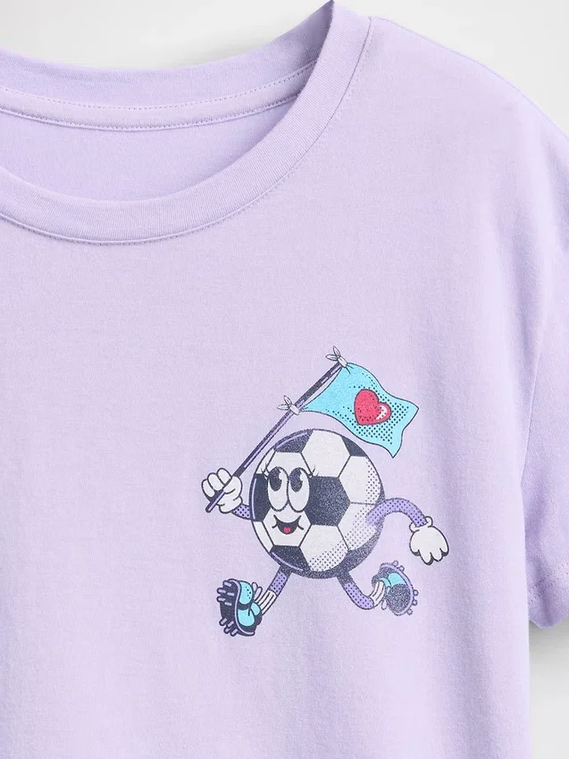 Grafisk T-shirt för barn