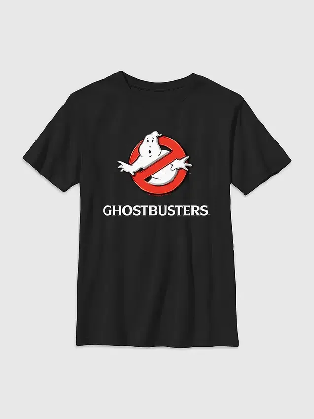 Grafisk T-shirt för barn med Ghostbusters-logotyp