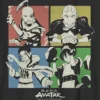 Grafisk T-shirt för barn med motiv från ”Avatar: The Last Airbender – Box Up”