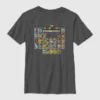 Grafisk T-shirt för barn med Nintendos periodiska system