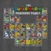 Grafisk T-shirt för barn med Nintendos periodiska system