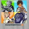 Grafisk T-shirt för barn med Overwatch-motiv