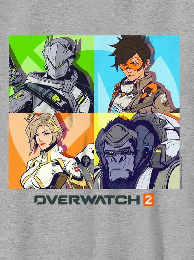 Grafisk T-shirt för barn med Overwatch-motiv
