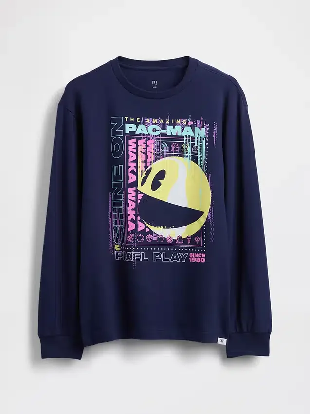 Grafisk T-shirt för barn med spelmotiv