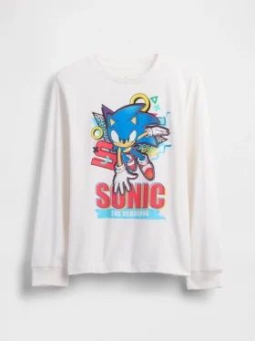 Grafisk T-shirt för barn med spelmotiv