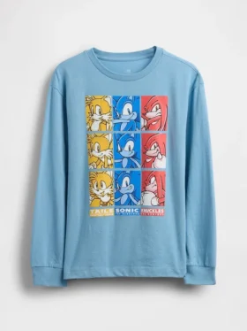 Grafisk T-shirt för barn med spelmotiv