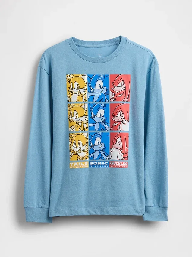Grafisk T-shirt för barn med spelmotiv