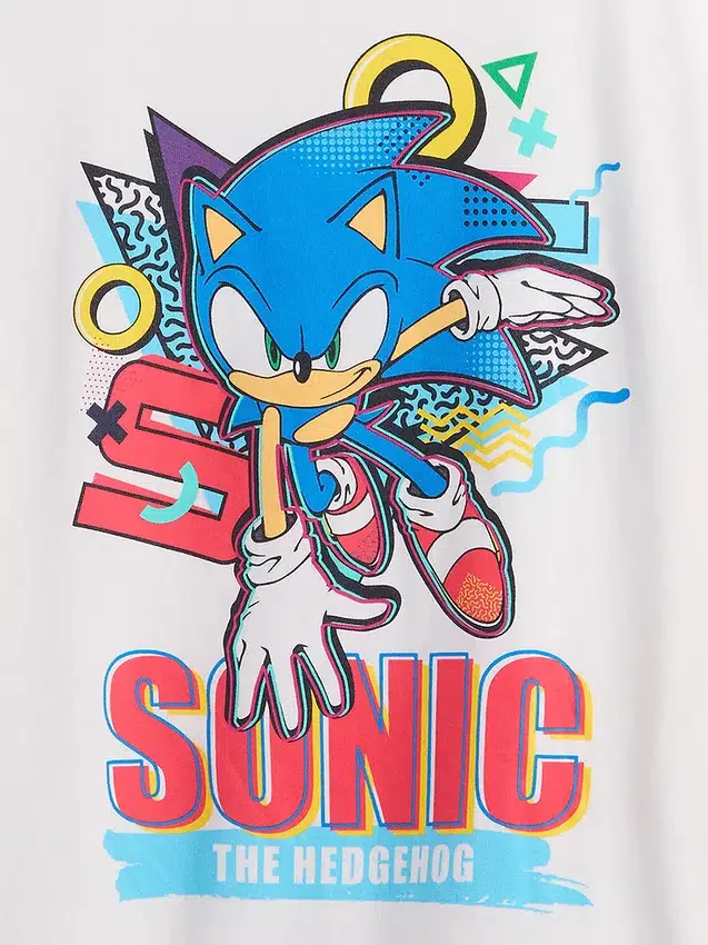 Grafisk T-shirt för barn med spelmotiv