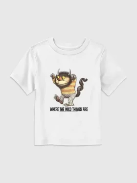 Grafisk T-shirt för småbarn med motiv från ”Where the Wild Things Are”