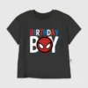 Grafisk T-shirt för småbarn med motivet ”Spider-Man Birthday Boy”