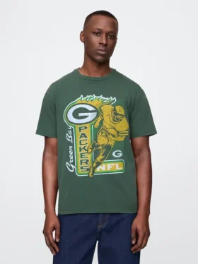 Grafisk T-shirt för vuxna med NFL Green Bay Packers-motiv