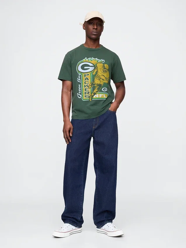 Grafisk T-shirt för vuxna med NFL Green Bay Packers-motiv