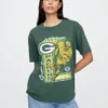 Grafisk T-shirt för vuxna med NFL Green Bay Packers-motiv