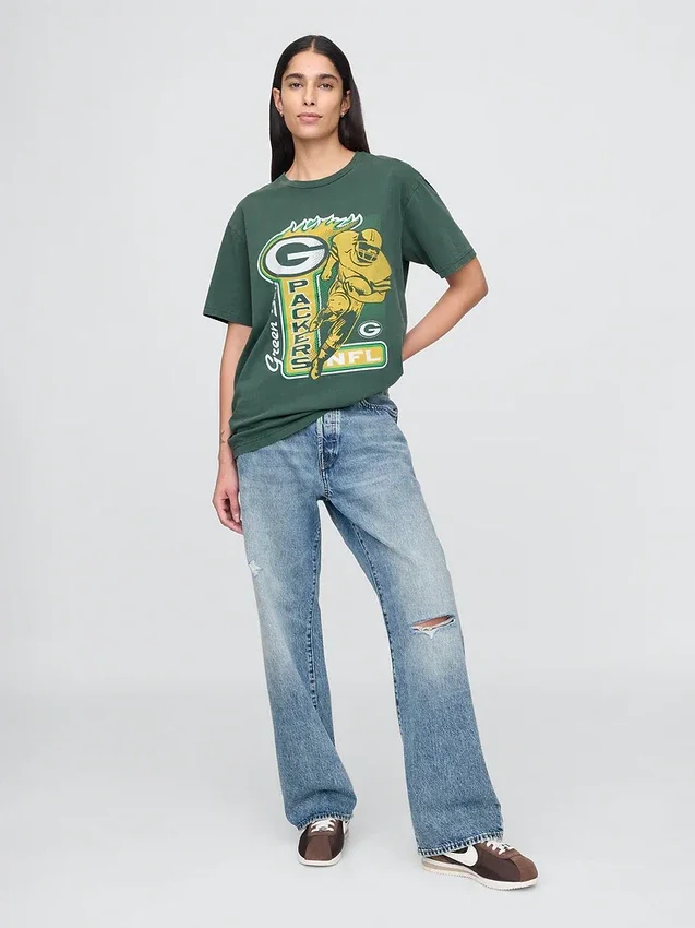 Grafisk T-shirt för vuxna med NFL Green Bay Packers-motiv
