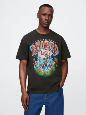 Grafisk T-shirt för vuxna med NFL Kansas City Chiefs-motiv