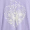 Grafisk T-shirt i oversized-modell för barn