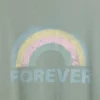 Grafisk T-shirt i oversized-modell för barn