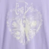Grafisk T-shirt i oversized-modell för barn