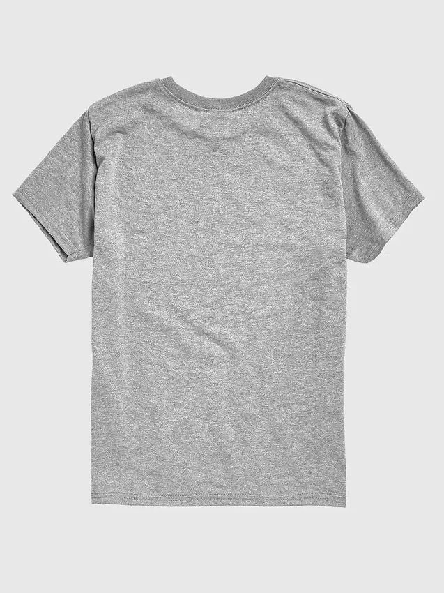 Grafisk T-shirt med kort ärm och Super Kitties-logotyp för småbarn