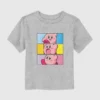 Grafisk T-shirt med Nintendo Kirby-paneler för småbarn