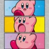 Grafisk T-shirt med Nintendo Kirby-paneler för småbarn