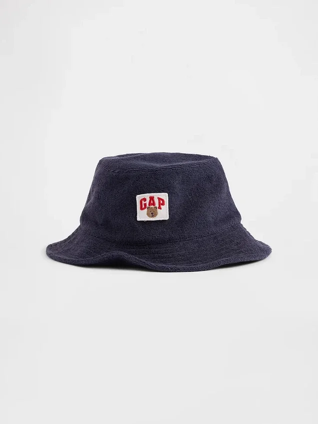 Handduk i frotté för Baby & Småbarn – Brannan Bear-logotyp, hatt