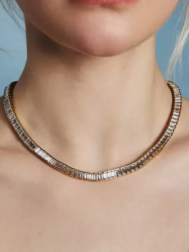 Hart Baguette Tennis-halsband