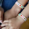 Hart Mini and Me Rainbow Hearts-armbandsset