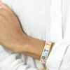 Hart Rainbow Gratitude-armband med pärlor