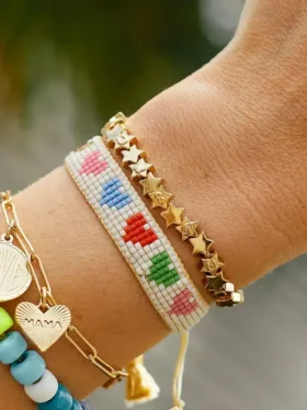 Hart Rainbow Hearts-armband