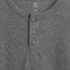 Henley-T-shirt i avslappnad passform för barn