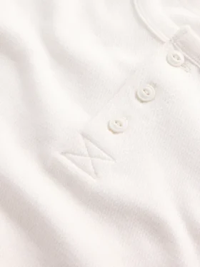 Henley-T-shirt i avslappnad passform för barn
