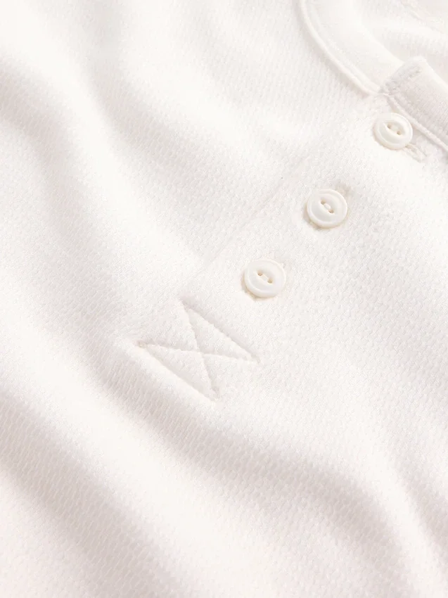 Henley-T-shirt i avslappnad passform för barn