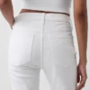 Högmidjade 70-talsjeans med utsvängda ben