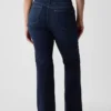 Högmidjade 70-talsjeans med utsvängda ben