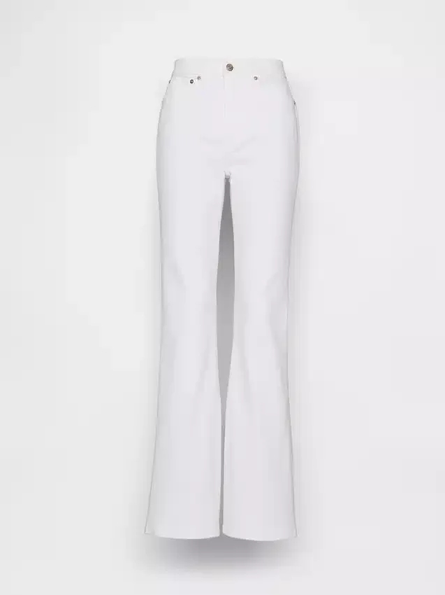 Högmidjade 70-talsjeans med utsvängda ben