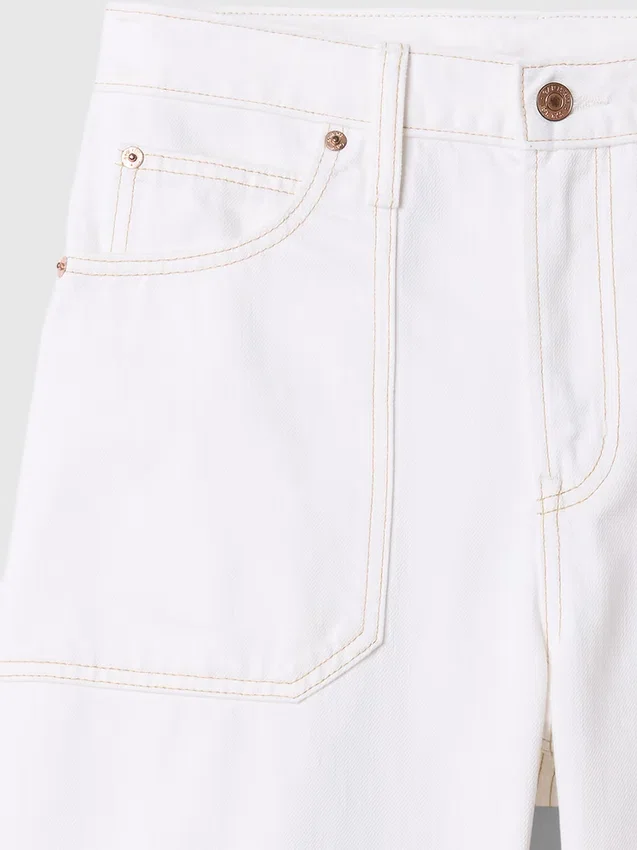 Högmidjade Barrel Carpenter-Jeans