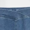 Högmidjade crossover-Jeans med utsvängda ben för barn