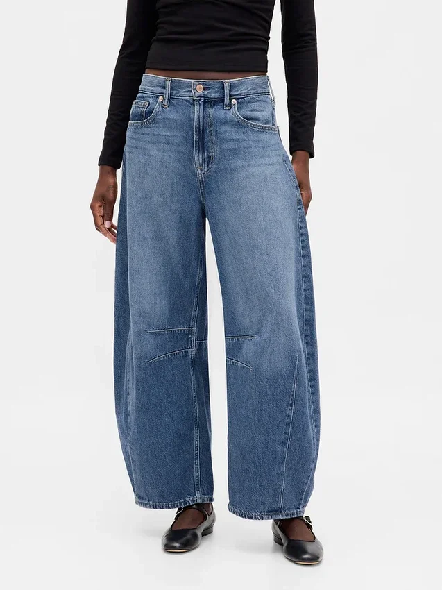 Högmidjade Horseshoe-Jeans