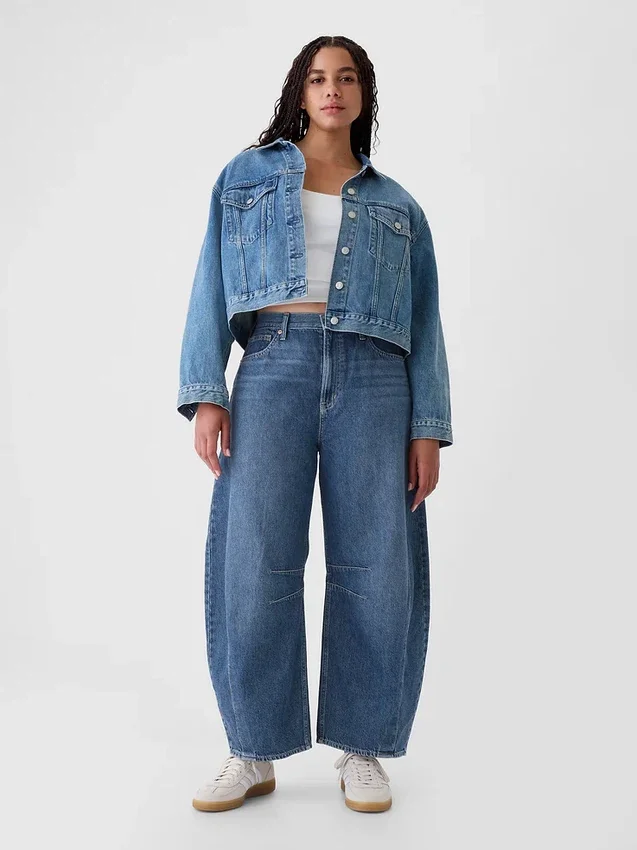 Högmidjade Horseshoe-Jeans