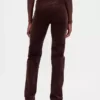 Högmidjade slim straight-Jeans i corduroy i 90-talsstil