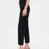 Högmidjade, smala, raka cropped-Jeans i 90-talsstil