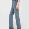 Högmidjade, smala raka Jeans i 90-talsstil