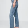 Högmidjade, smala raka Jeans i 90-talsstil