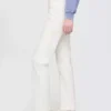 Högmidjade, smala raka Jeans i 90-talsstil