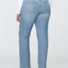 Högmidjade, smala raka Jeans i 90-talsstil